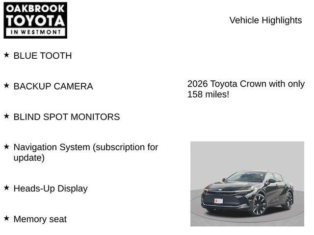 2026 Toyota Toyota Crown Platinum