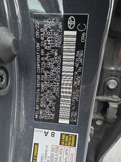 2023 Toyota Corolla Hybrid LE