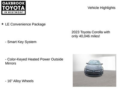 2023 Toyota Corolla Hybrid LE