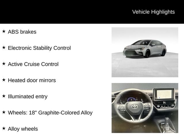 2026 Toyota Corolla Hybrid SE