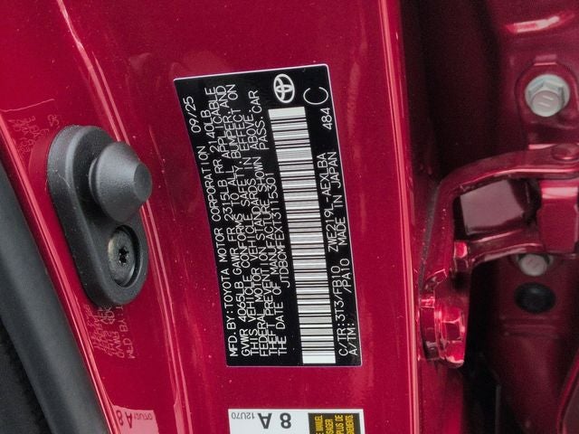 2026 Toyota COROLLA HYBRID LE