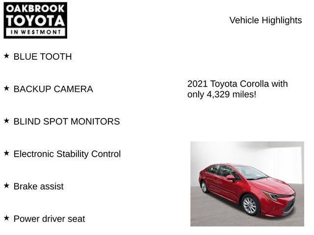 2021 Toyota COROLLA XLE