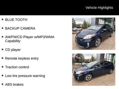 2013 Toyota PRIUS Two