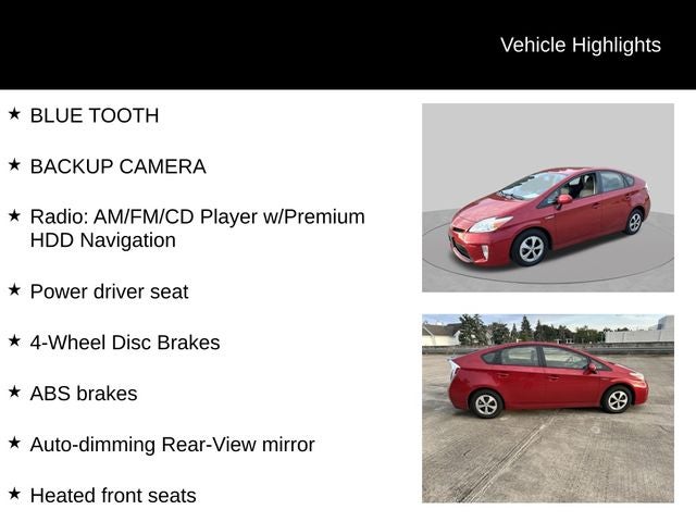 2014 Toyota PRIUS Four