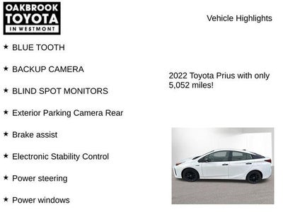 2022 Toyota PRIUS Nightshade