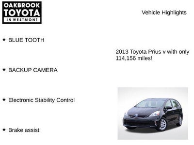 2013 Toyota PRIUS v Three