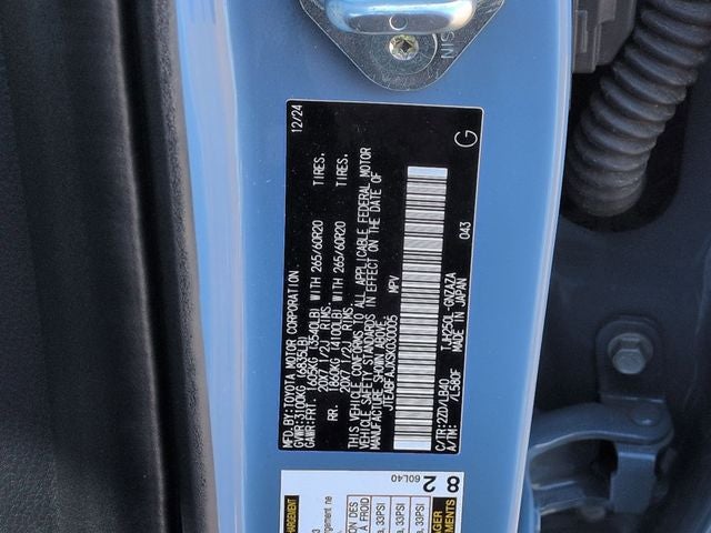 2025 Toyota LAND CRUISER Base