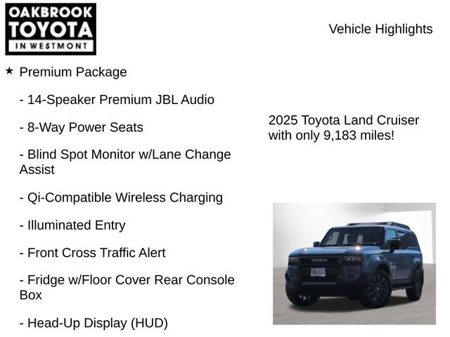 2025 Toyota LAND CRUISER Base