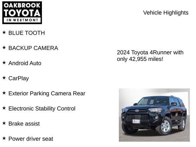 2024 Toyota 4RUNNER SR5