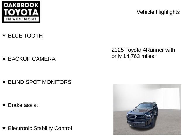 2025 Toyota 4Runner SR5
