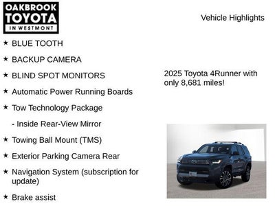 2025 Toyota 4RUNNER Limited