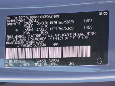 2026 Toyota 4Runner i-FORCE MAX Hybrid Platinum