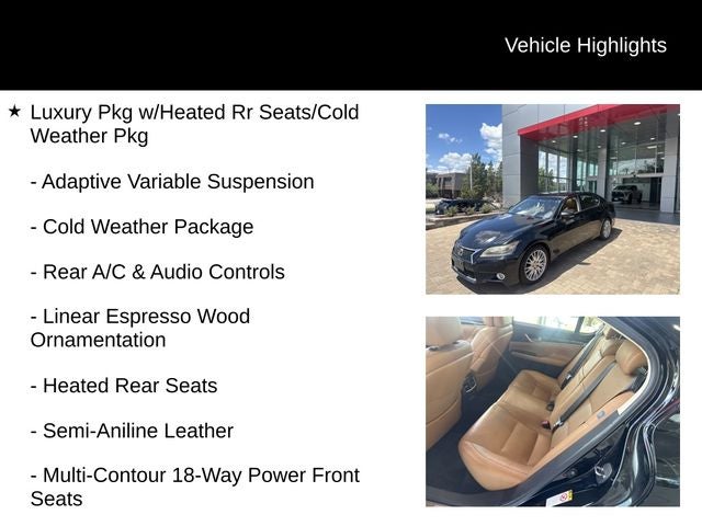 2013 Lexus GS 350 350