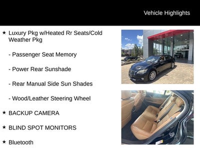 2013 Lexus GS 350 350