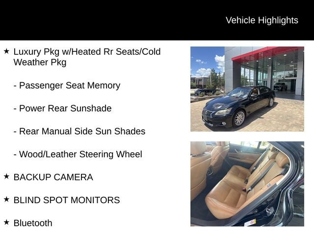 2013 Lexus GS 350 350