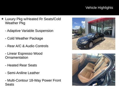 2013 Lexus GS 350 350