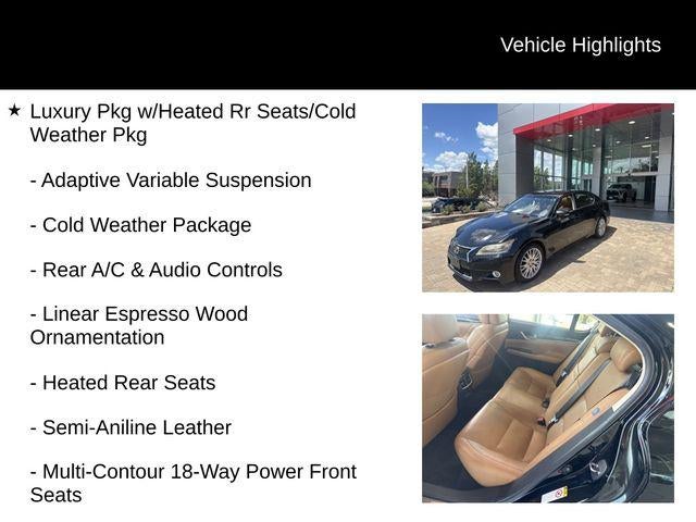 2013 Lexus GS 350 350