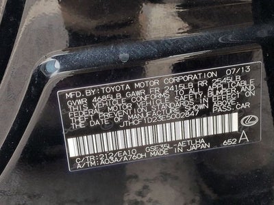 2014 Lexus IS 250 250