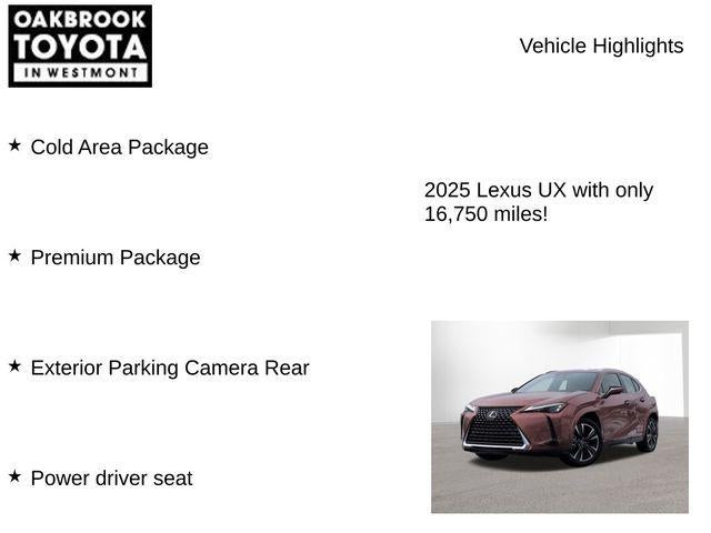 2025 Lexus UX300h PREM AWD 300h Premium