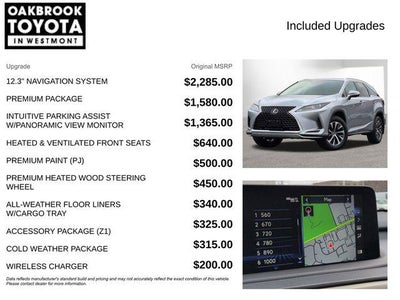2022 Lexus RX 350L 350L