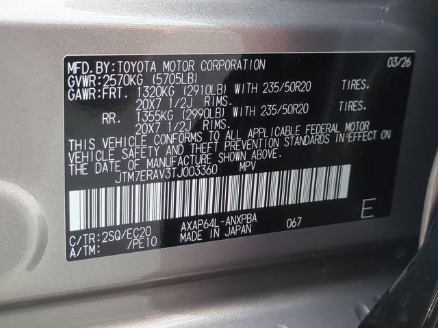 2026 Toyota RAV4 Plug-in Hybrid XSE