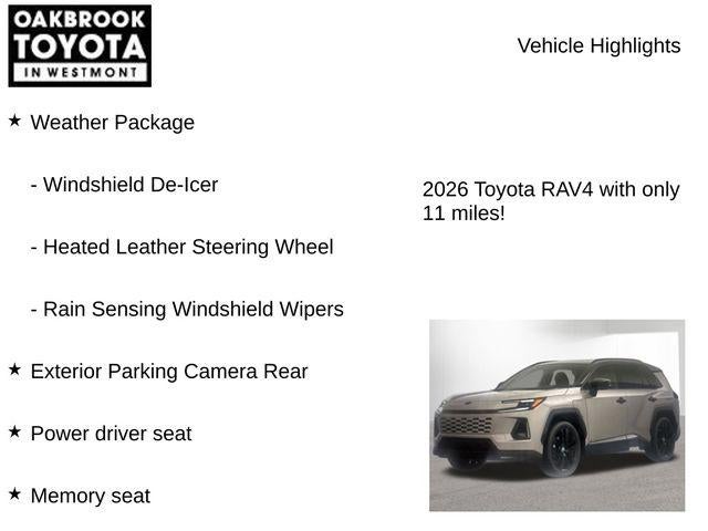 2026 Toyota RAV4 Plug-in Hybrid XSE