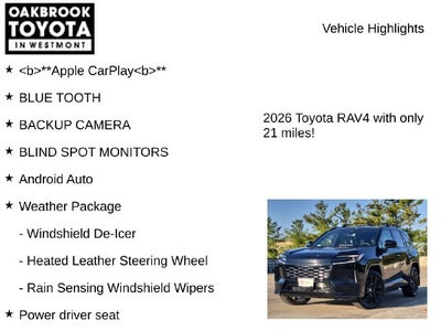 2026 Toyota RAV4 Plug-in Hybrid XSE