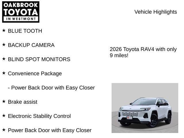 2026 Toyota RAV4 Plug-in Hybrid SE