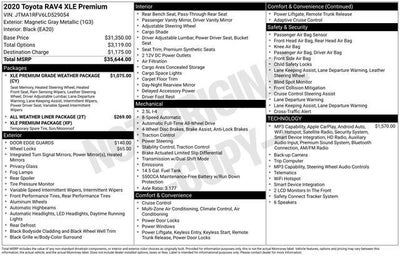 2020 Toyota RAV4 XLE Premium