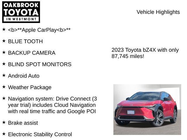 2023 Toyota bZ4X Limited
