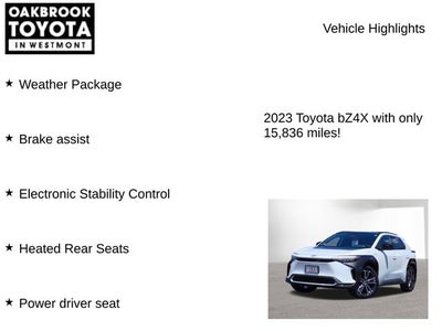 2023 Toyota bZ4X Limited