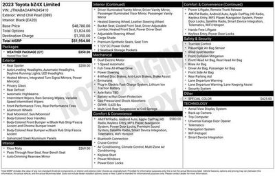 2023 Toyota bZ4X Limited