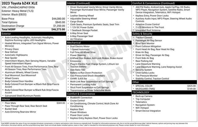 2023 Toyota bZ4X XLE