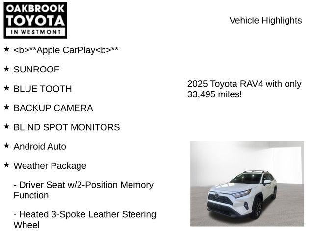 2025 Toyota RAV4 Hybrid XLE Premium