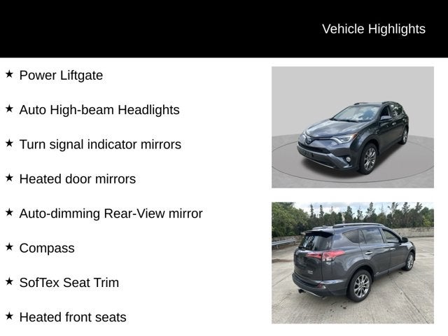 2018 Toyota RAV4 Hybrid Limited