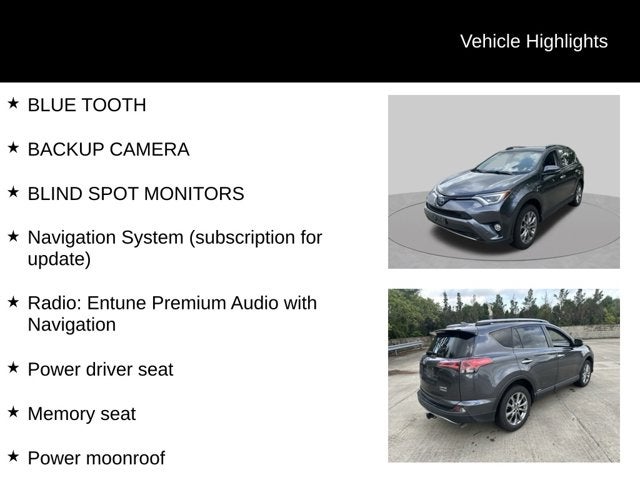 2018 Toyota RAV4 Hybrid Limited