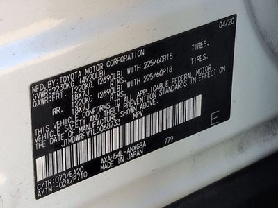 2020 Toyota RAV4 HYBRID Limited