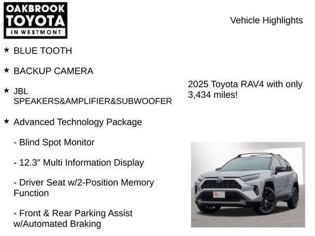 2025 Toyota RAV4 Hybrid XSE