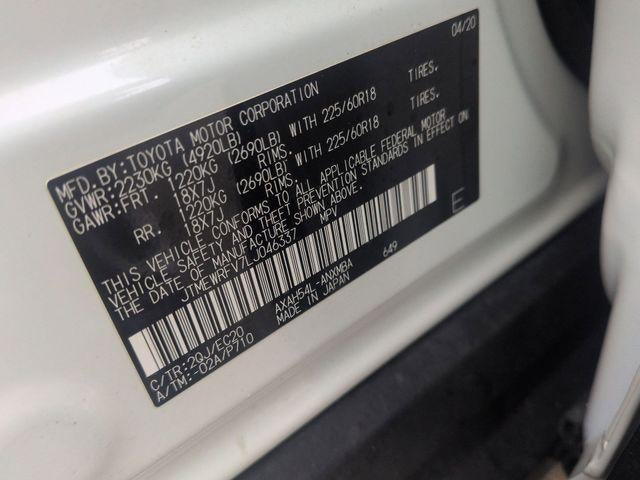 2020 Toyota RAV4 HYBRID XSE