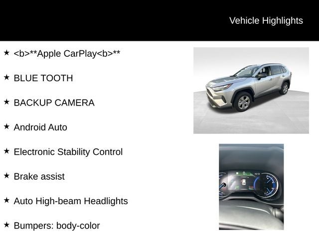 2025 Toyota RAV4 Hybrid LE