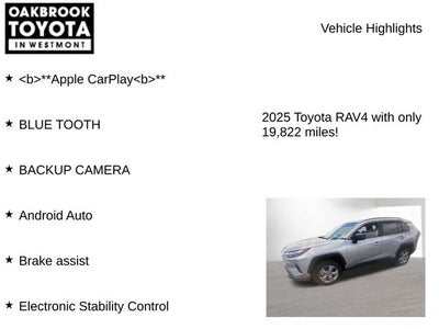 2025 Toyota RAV4 Hybrid LE