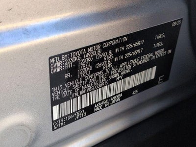 2025 Toyota RAV4 HYBRID LE