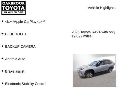 2025 Toyota RAV4 HYBRID LE
