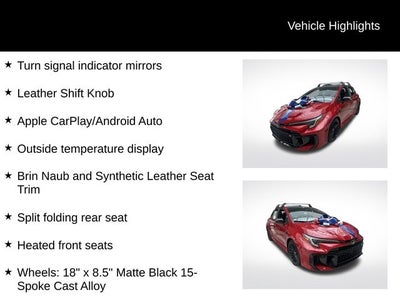 2026 Toyota GR Corolla Premium Plus