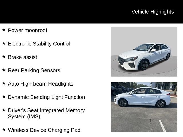 2019 Hyundai Ioniq Limited