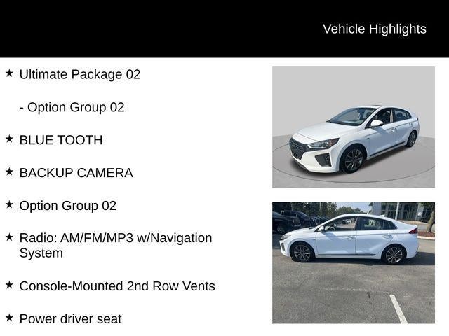 2019 Hyundai Ioniq Limited
