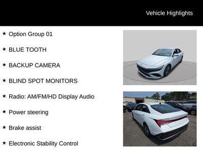 2026 Hyundai Elantra Blue