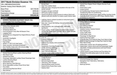 2017 Buick Envision Essence