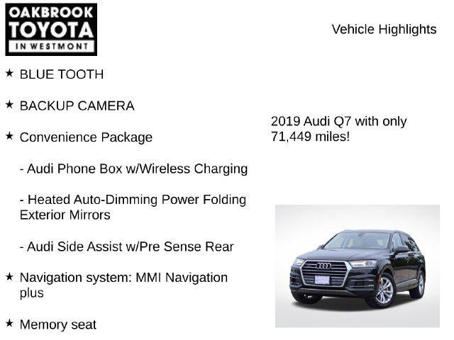 2019 Audi Q7 45 Premium quattro