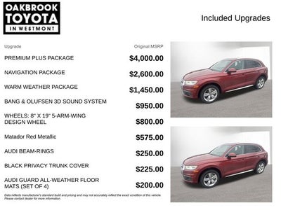 2018 Audi Q5 2.0T Premium Plus quattro